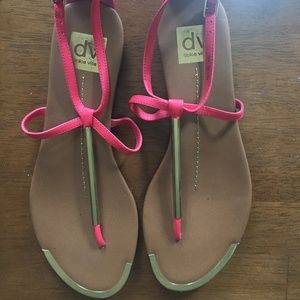 Dolce Vita Size 10 Women's Strappy Sandal Coral